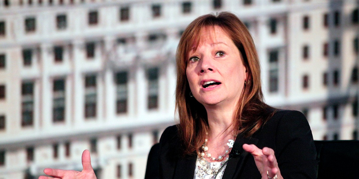 GM CEO Mary Barra.