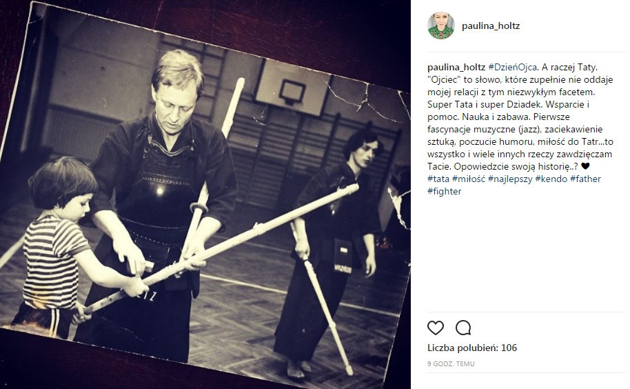 Paulina Holtz na Instagramie