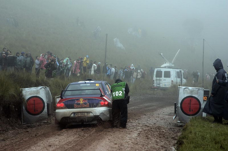 Rajd Argentyny 2008: Loeb zdecydowanym liderem (I. etap)