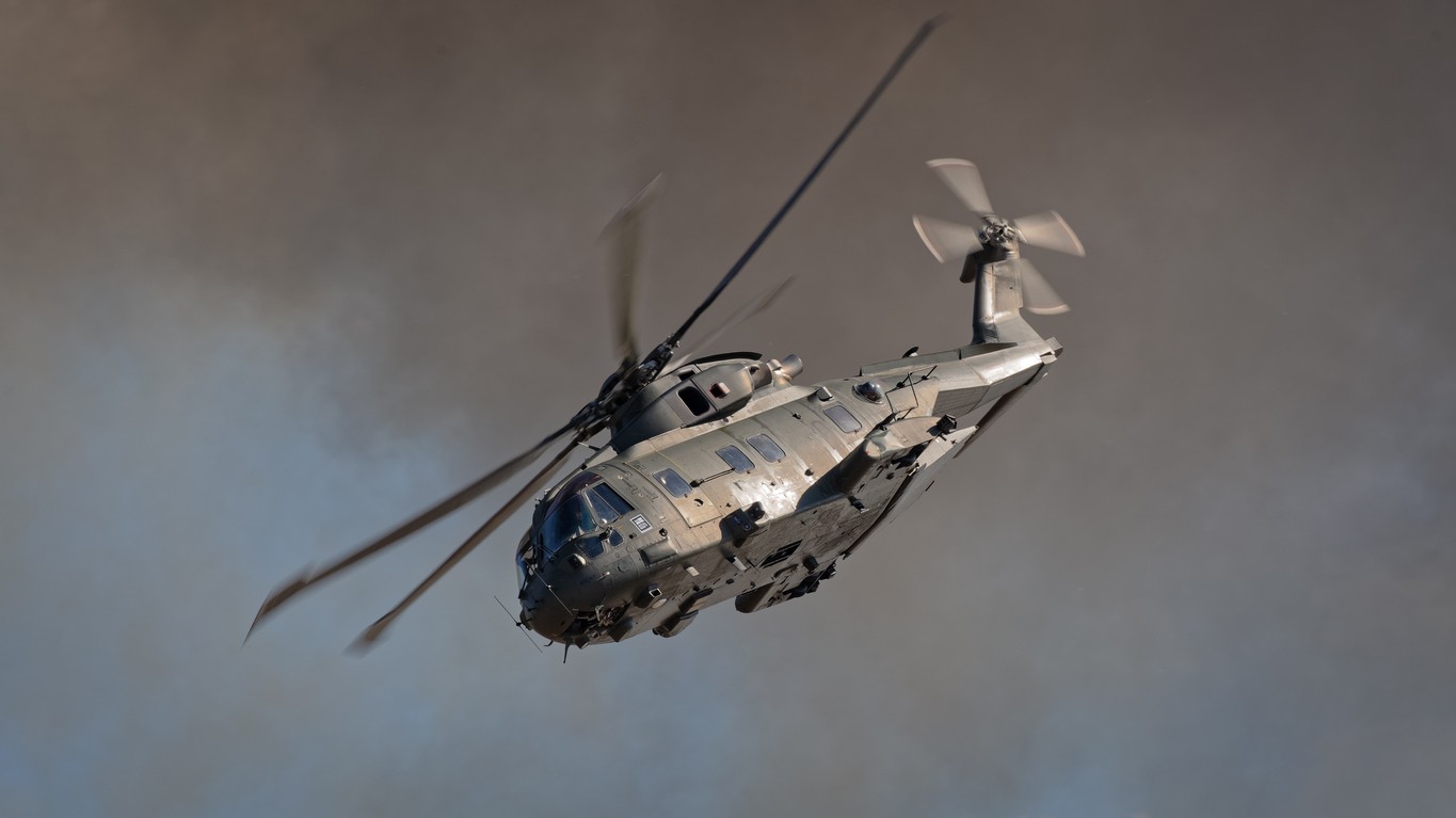 Vrtuľník Merlin Mk4. 