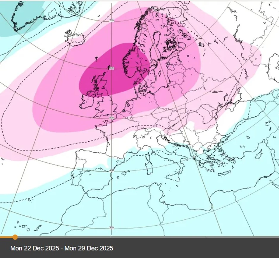 Mapa od 22. do 29. decembra
