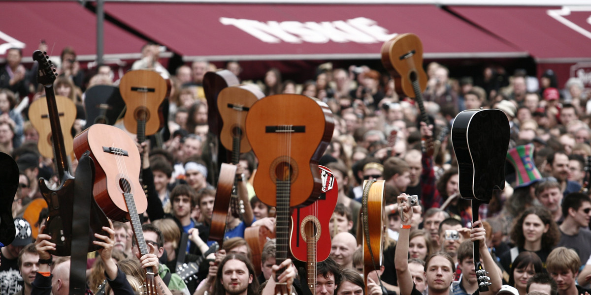 Gitarowy rekord Guinnesa.