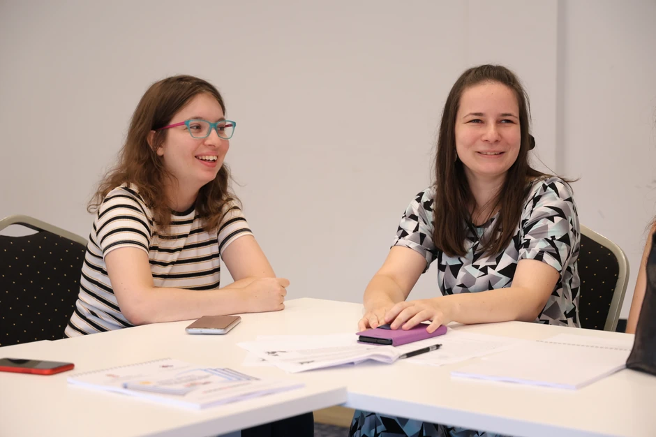 Tijana na Letnjoj školi Akademije mladih lidera sa invaliditetom 2023