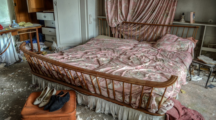 Klaus Kraft egykori ágya / Fotó: Profimédia-Reddot