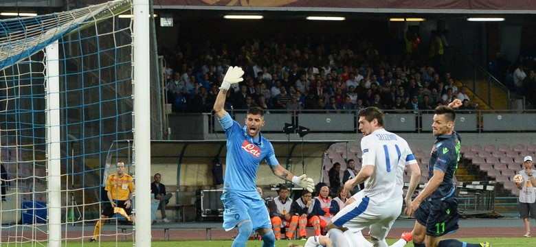 Liga Europy: Remis Napoli z Dnipro. WIDEO