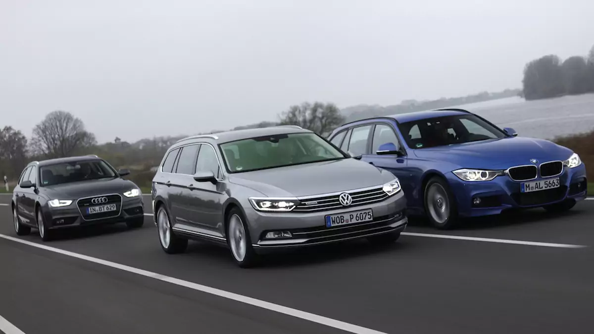 Volkswagen Passat kontra Audi A4 i BMW serii 3 - Które kombi okaże się najlepsze?
