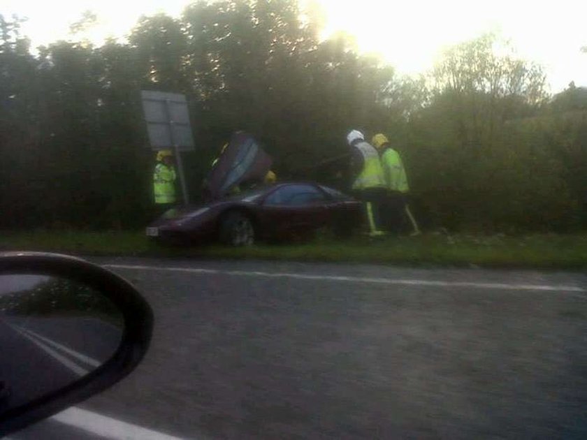 Jaś Fasola w szpitalu! Miał wypadek, spłonęło jego auto