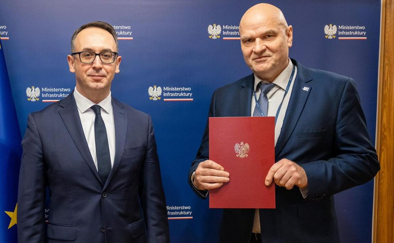 Minister Infrastruktury Dariusz Klimczak i Artur Czapiewski powołany na stanowisko p.o. Głównego Inspektora Transportu Drogowego