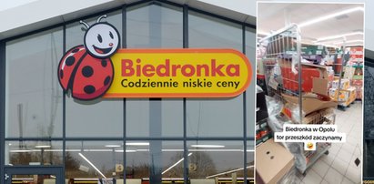 Biedronka w Opolu mu podpadła. Pokazał 11 sekund. Kasjerki nie wytrzymały