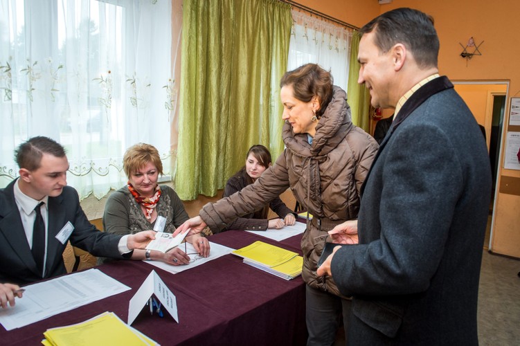 Radosław Sikorski i Anne Applebaum