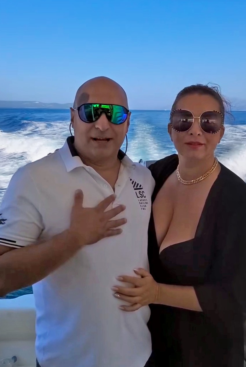 Olja Karleuša i suprug Predrag