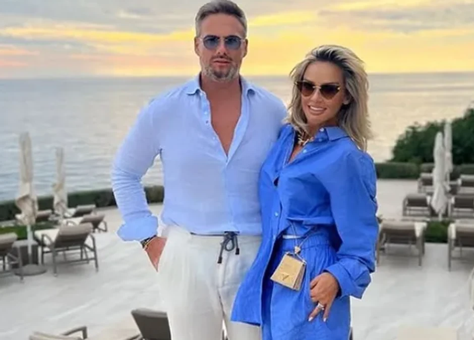 Maja Šuput sa bivšim mužem