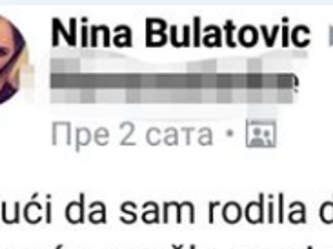 Ninina objava postala je viralna!