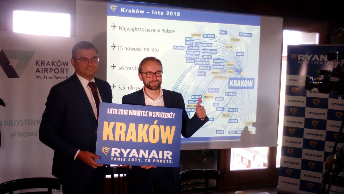 Ryanair ogłosił nową siatkę połączeń z Krakowa. Od przyszłego roku ze stolicy Małopolski uruchomionych zostanie 15 nowych kierunków. Polecimy m.in. do Maroka.