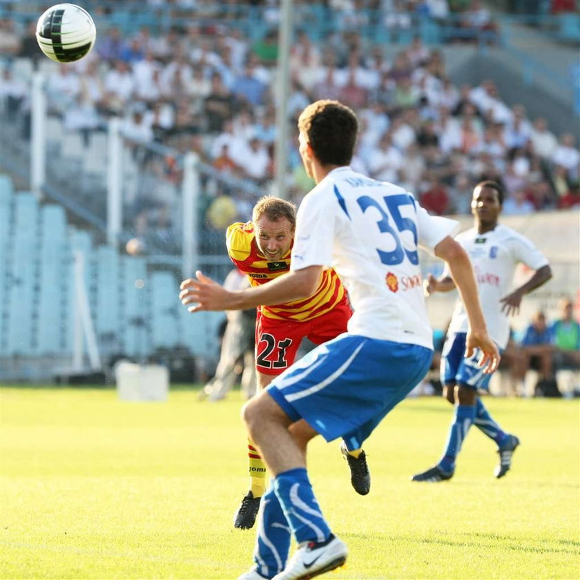 Gol Tomasza Frankowskiego przesądził o wygranej Jagiellonii