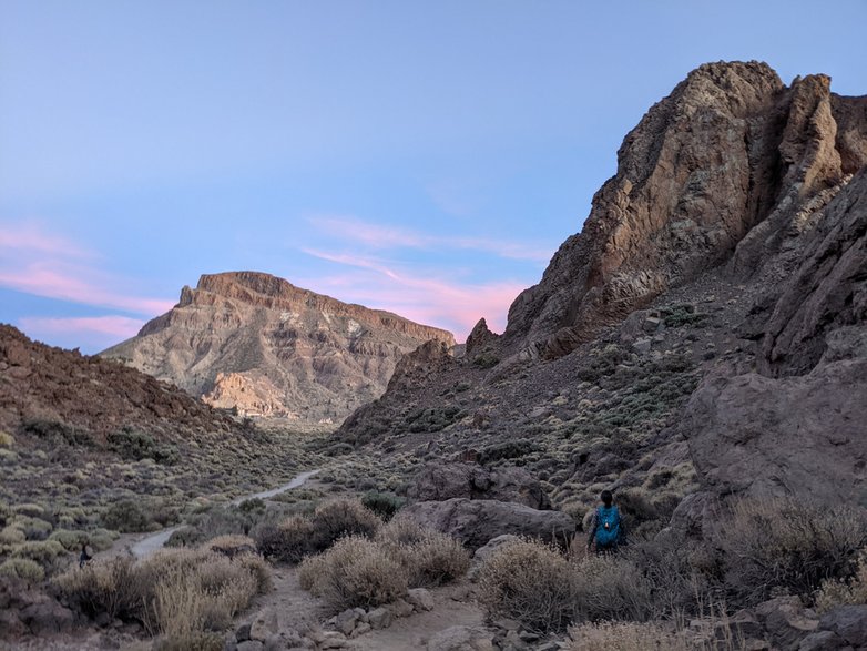 Teneryfa, Park Narodowy Teide. Szlak pętla Roques de Garcia.