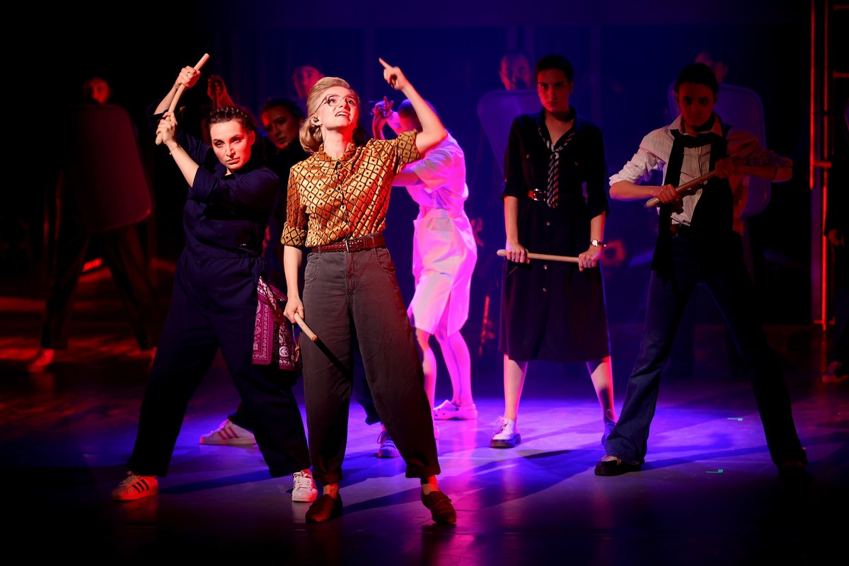 Musical "1989" w Teatrze Słowackiego, Kraków, próba medialna