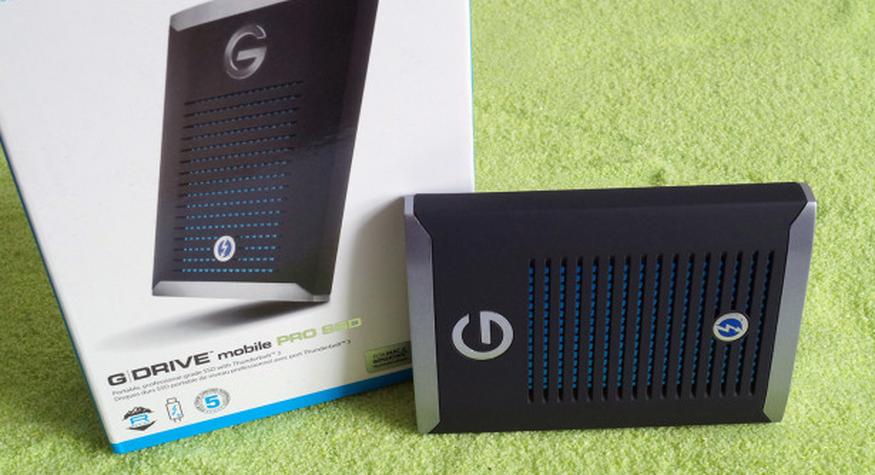 G-Technology G-Drive Mobile Pro SSD im Test: sehr schnell | TechStage