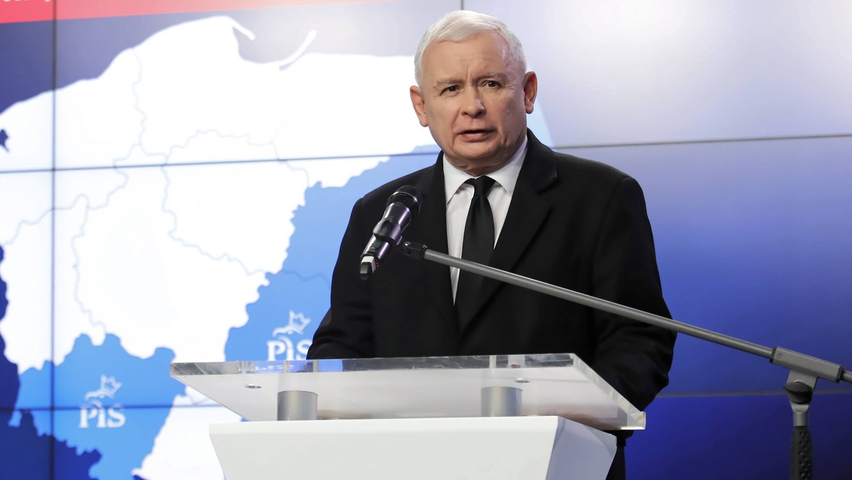 Prezes PiS Jarosław Kaczyński