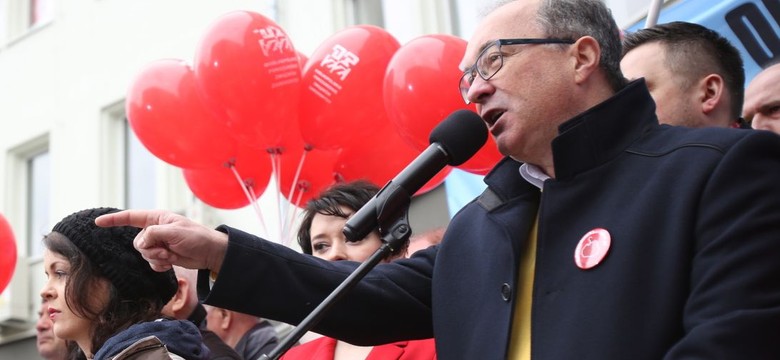 Czarzasty nie oszczędził nikogo. Mocno dostało się Dudzie, Kaczyńskiemu i Schetynie