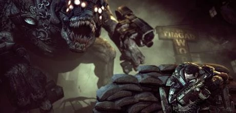 Screen z gry "Gears of War" (wersja PC)