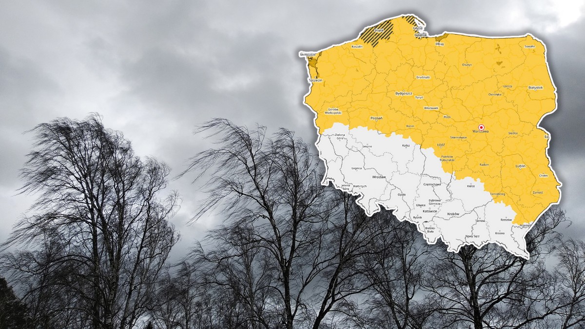 Wielkanoc z niebezpieczną aurą. Niemal cała Polska na żółto