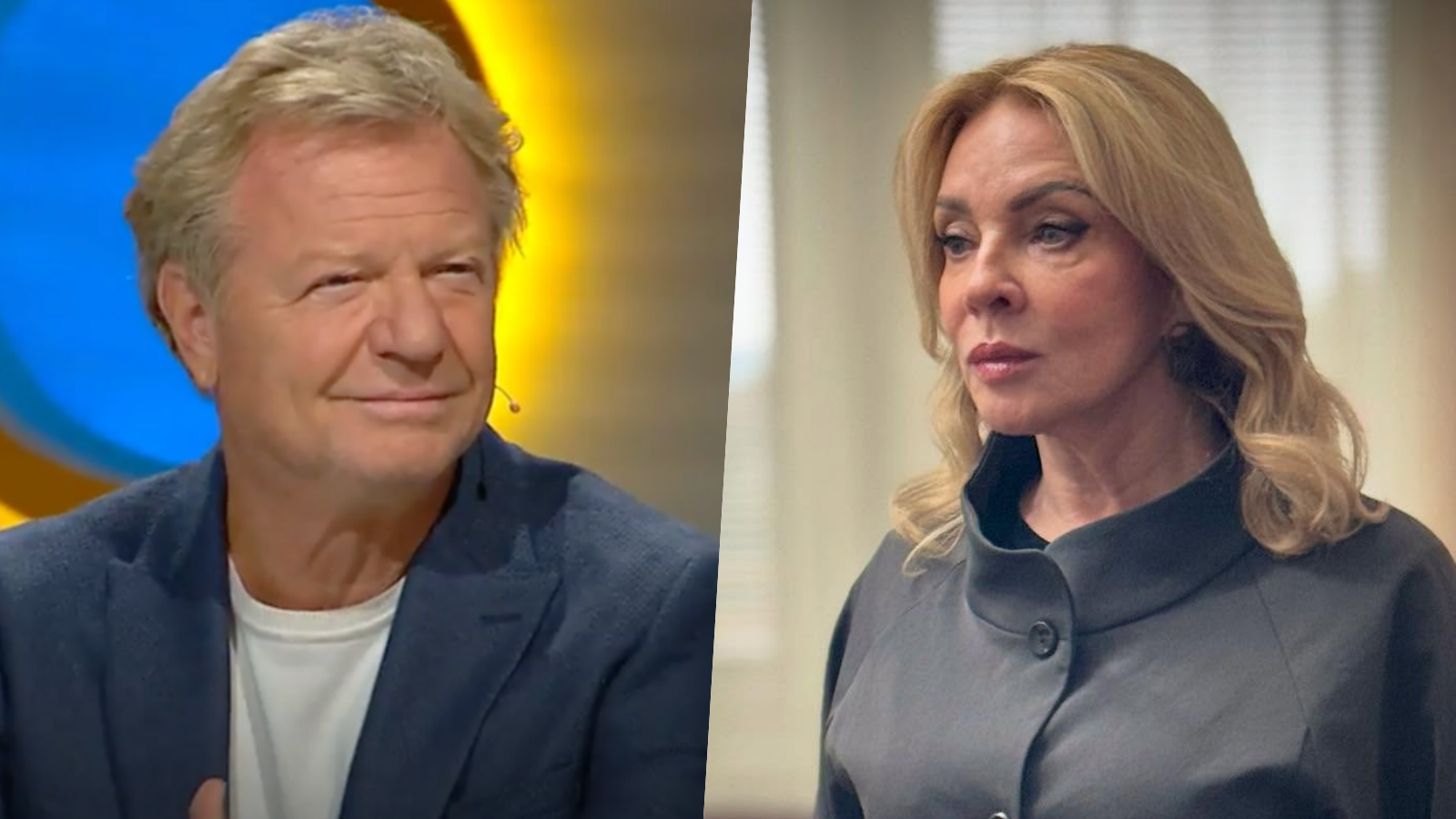 Herec Maroš Kramár a herečka Zdena Studenková.