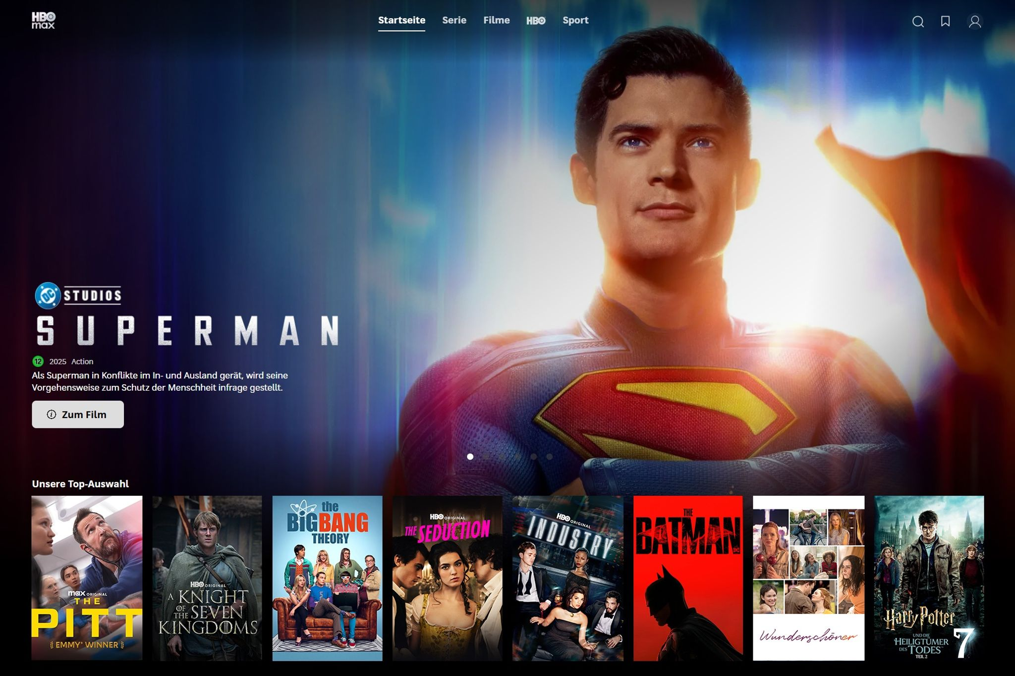 HBO Max jetzt in Deutschland: Game of Thrones und Harry Potter ab 5,99 Euro