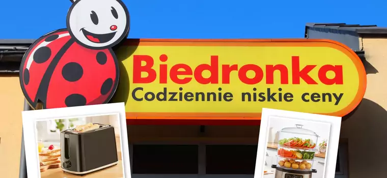 Promocja na elektronikę w Biedronce. Kupimy m.in. toster i parowar