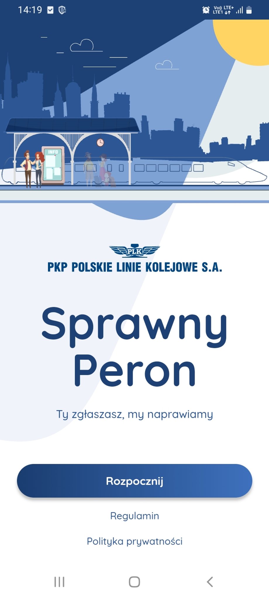 Aplikacja Sprawny Peron