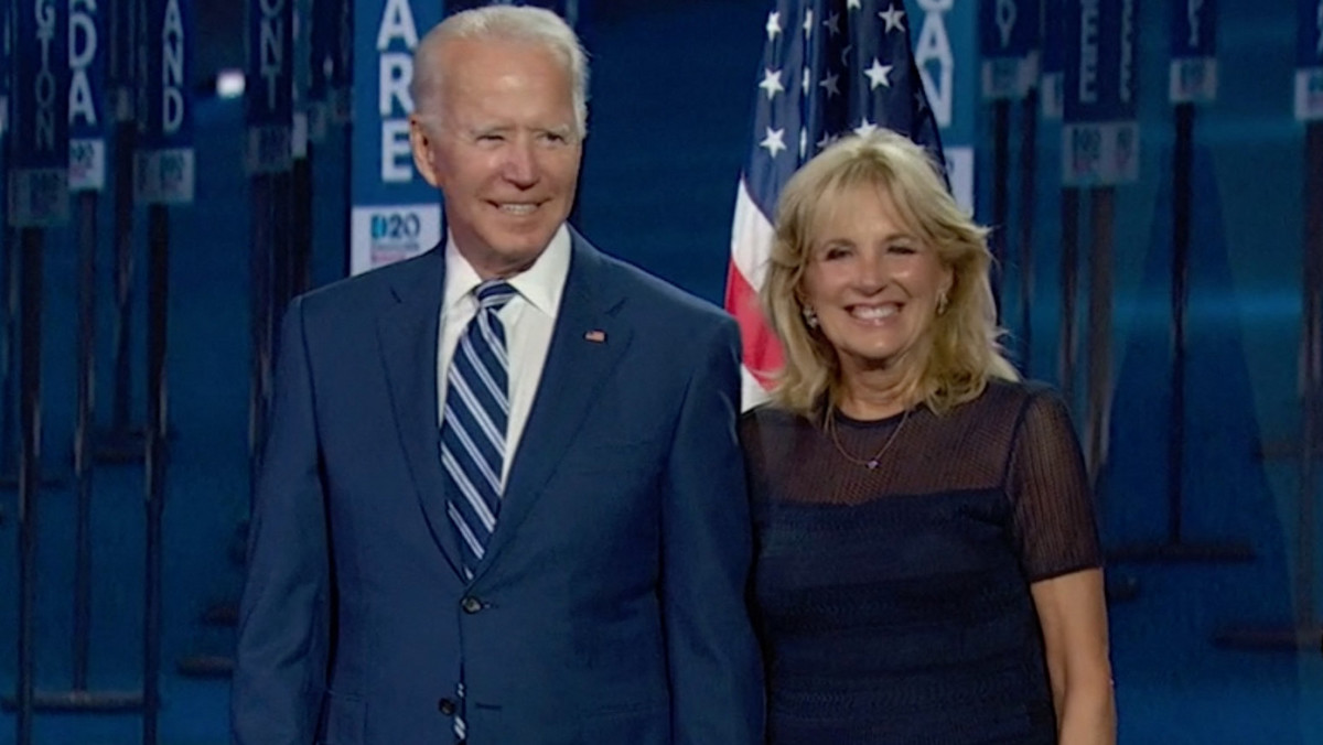 Joe i Jill Bidenowie to pierwsza para USA