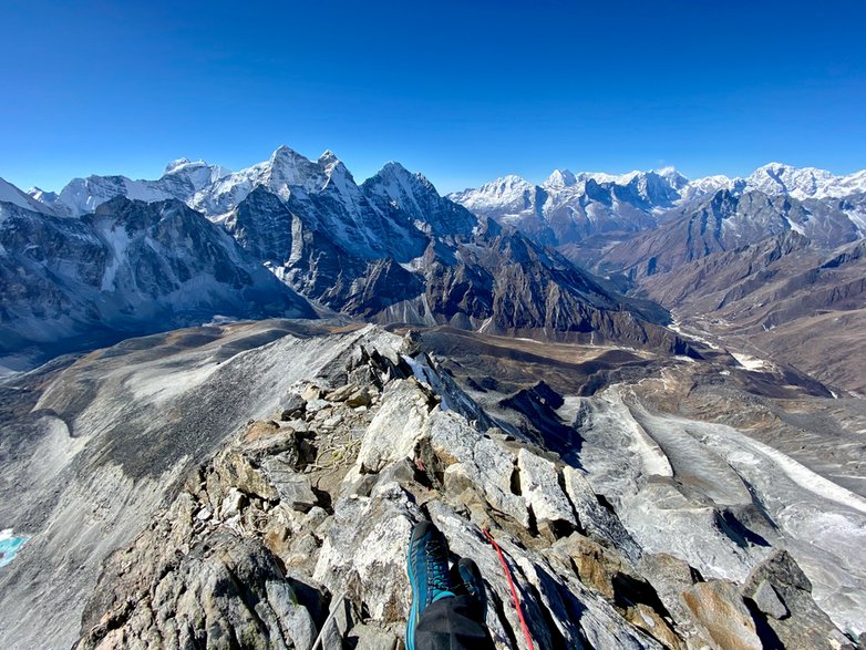 W obozie 2 (C2) na Ama Dablam