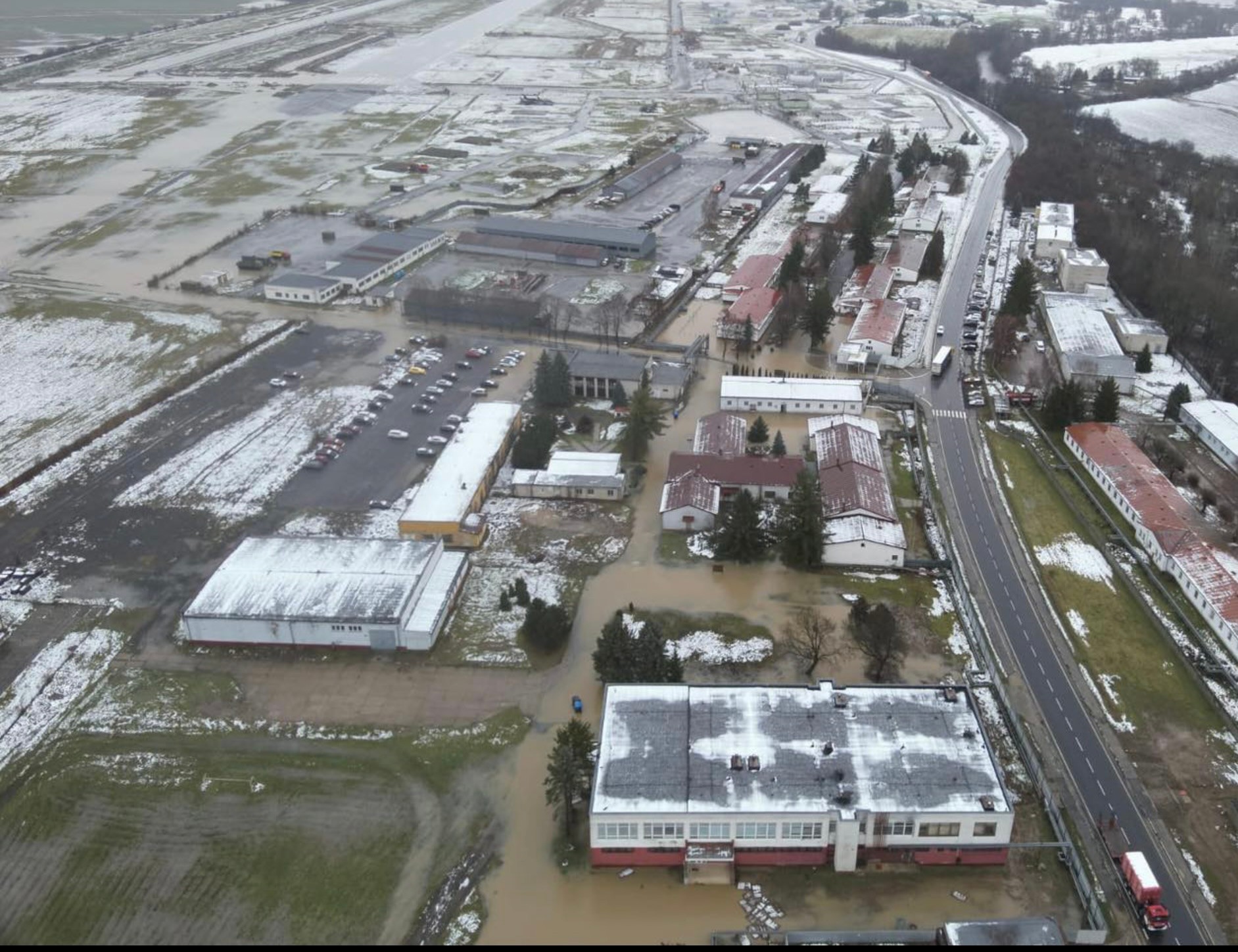 Situácia v Sliači  je po extrémnom daždi a povodni momentálne stabilizovaná.