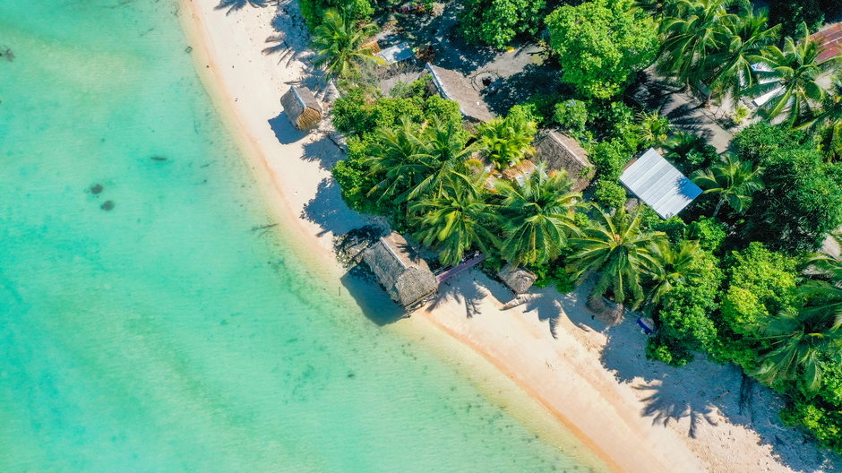 Kiribati, archipelag położony na środku Oceanu Spokojnego