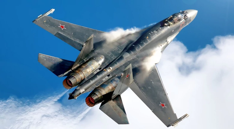 Su-35 to jeden z najnowszych samolotów w siłach Rosji