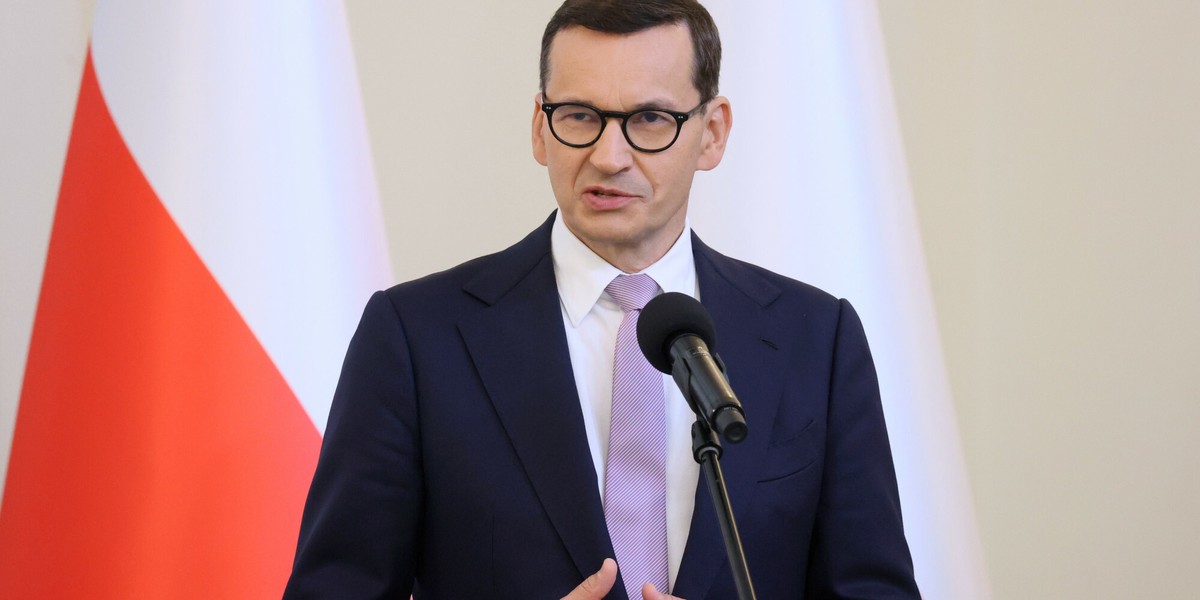 Premier Mateusz Morawiecki