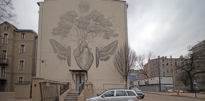 Wytatuował sobie mural