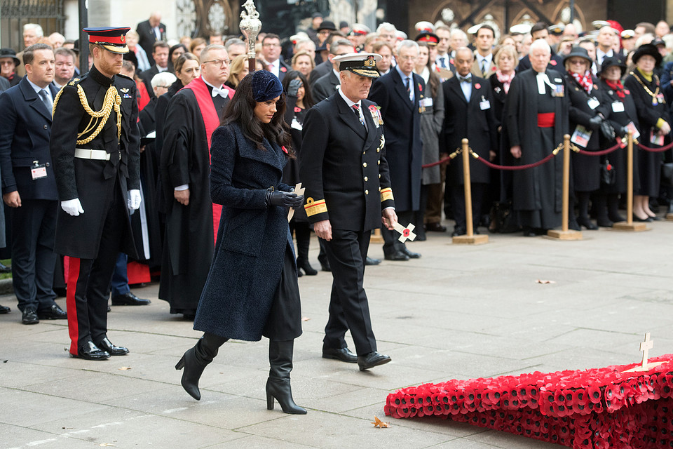 Dzień Pamięci: Meghan i Harry składają hołd poległym Brytyjczykom