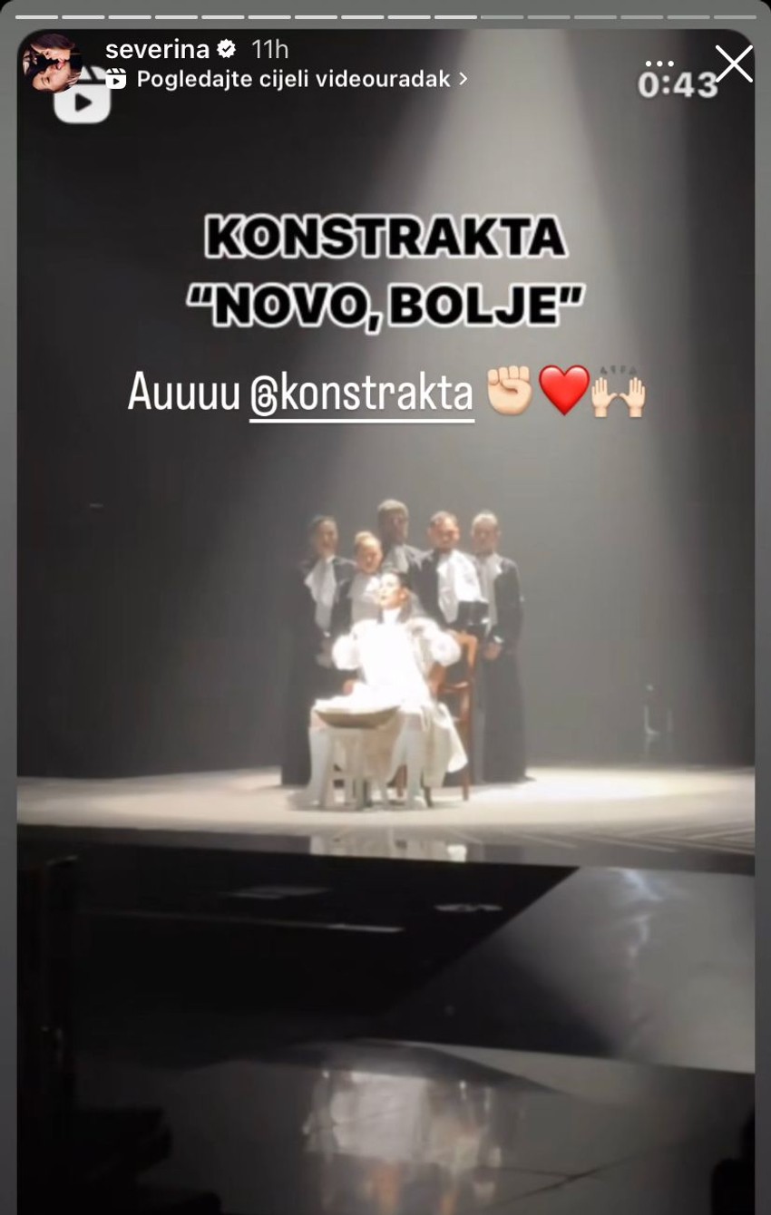 Severina podržala Konstraktu