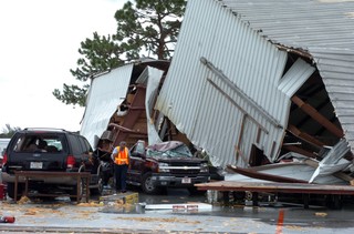 Huragan Florence uderzył w Karolinę Północną