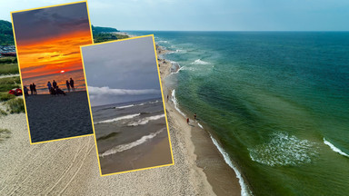 Niesamowite wideo z bałtyckich plaż. Prawdziwe arcydzieło na niebie