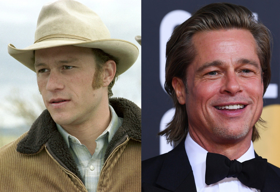  Brad Pitt odrzucił rolę Ennisa del Mara z filmu "Brokeback Mountain"