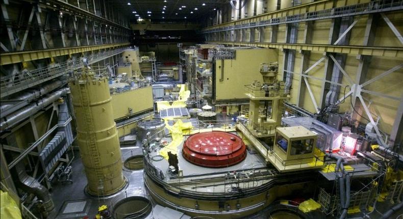The reactor block No.2 at the Paks nuclear power station, about 120kms south of Hungarian capital Budapest, pictured on May 29, 2003