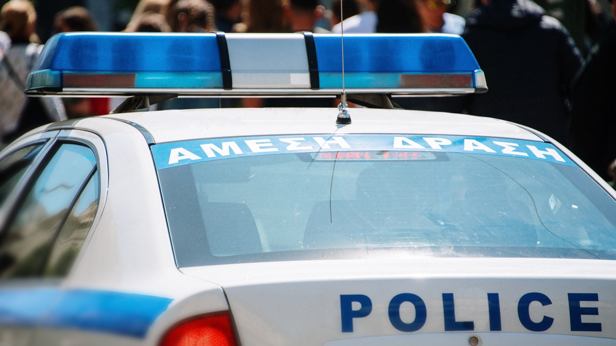 Grécka polícia