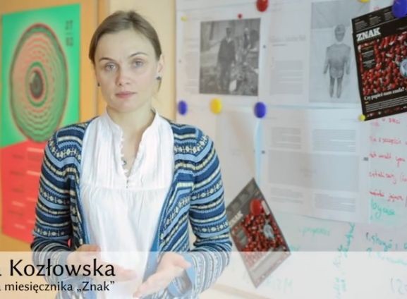 Dominika Kozłowska, redaktor naczelna 'Znaku'