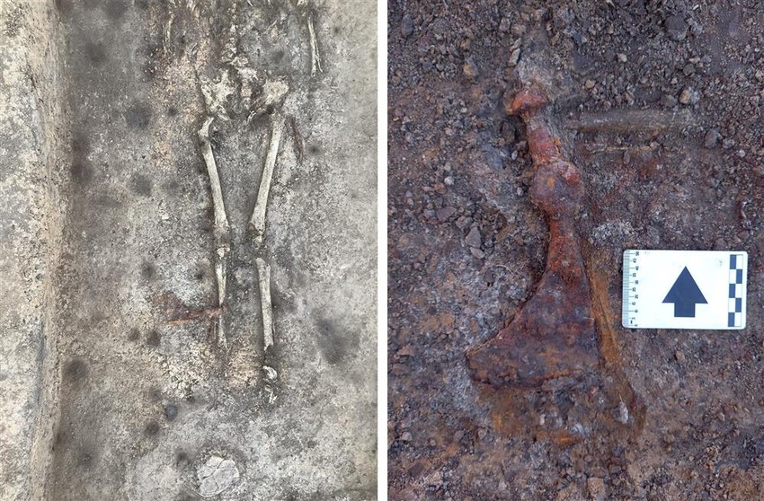 Grob br. 59. Sahrana muškarca sa borbenom sekirom