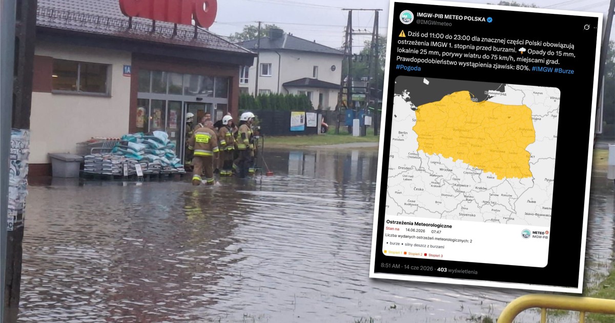 Jesienna aura w Polsce: IMGW ostrzega przed niebezpieczeństwami