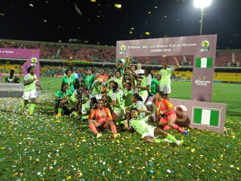 The Super Falcons of Nigeria  are the reigning champions of Africa 