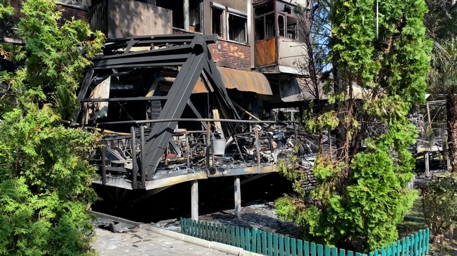 Požar na Novom Beogradu