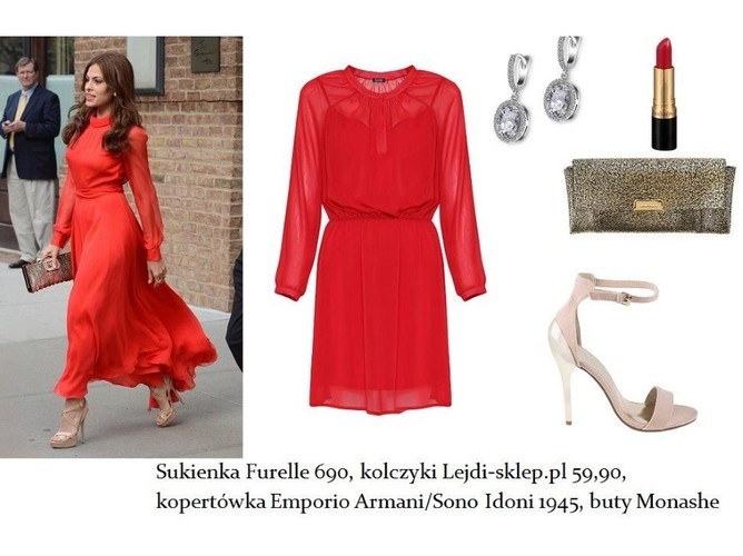 STYLIZACJE inspirowane zestawami Evy Mendes